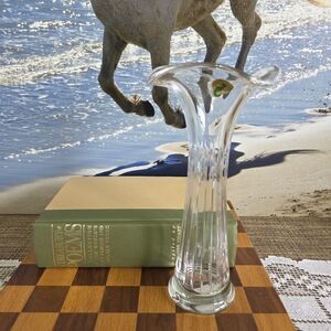 Waterford Clear Glass Vase